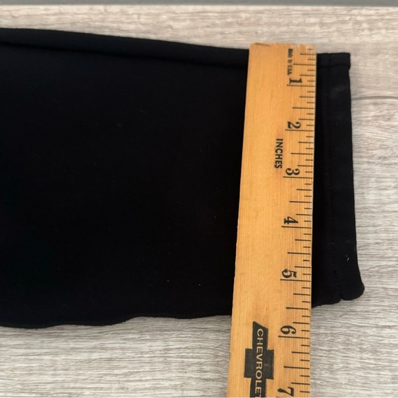 Spanx The Perfect Black Ponte Pants Smoothing Ankle Pull On Stretch Skinny Large - Picture 4 of 11
